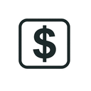 icon_hardware_dollar_sign_thin icon preview