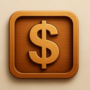 icon_hardware_dollar_sign_wooden icon preview