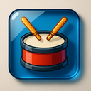 icon_hardware_drum_glassy icon preview