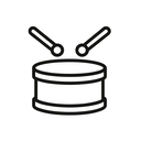 icon_hardware_drum_minimal_outline icon preview