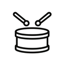 icon_hardware_drum_monochrome icon preview