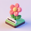 icon_hardware_flower_3d_isometric icon preview