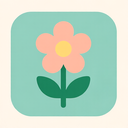 icon_hardware_flower_flat_pastel icon preview