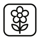 icon_hardware_flower_monochrome icon preview