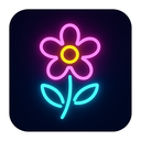 icon_hardware_flower_neon icon preview