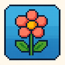 icon_hardware_flower_pixel_art icon preview