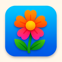 icon_hardware_flower_vibrant_colors icon preview