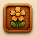 icon_hardware_flower_wooden icon preview