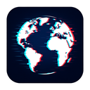 icon_hardware_globe_digital_glitch icon preview