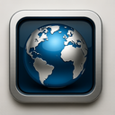 icon_hardware_globe_metallic icon preview