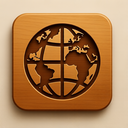 icon_hardware_globe_wooden icon preview