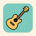 icon_hardware_guitar_flat_pastel icon preview