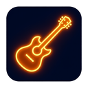 icon_hardware_guitar_glow_effect icon preview