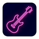 icon_hardware_guitar_neon icon preview
