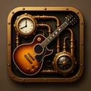 icon_hardware_guitar_steampunk icon preview