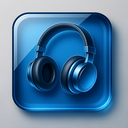 icon_hardware_headphones_glassy icon preview