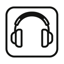 icon_hardware_headphones_monochrome icon preview