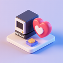 icon_hardware_heart_3d_isometric icon preview
