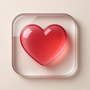 icon_hardware_heart_glassy icon preview
