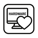 icon_hardware_heart_monochrome icon preview