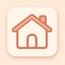 icon_hardware_house_flat_pastel icon preview