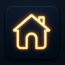 icon_hardware_house_glow_effect icon preview
