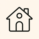 icon_hardware_house_minimal_outline icon preview