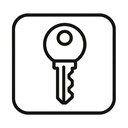 icon_hardware_key_outline icon preview