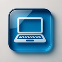 icon_hardware_laptop_glassy icon preview