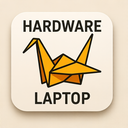 icon_hardware_laptop_origami icon preview