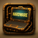 icon_hardware_laptop_steampunk icon preview