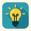 icon_hardware_light_bulb_flat_design icon preview