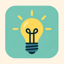 icon_hardware_light_bulb_flat_pastel icon preview