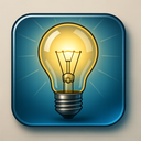 icon_hardware_light_bulb_glassy icon preview
