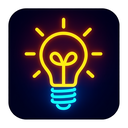 icon_hardware_light_bulb_neon icon preview