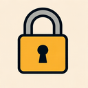 icon_hardware_lock_bold icon preview