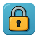 icon_hardware_lock_cartoon icon preview