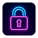icon_hardware_lock_neon icon preview