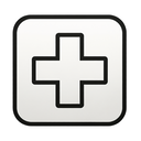 icon_hardware_medical_cross_monochrome icon preview