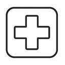 icon_hardware_medical_cross_outline icon preview