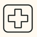 icon_hardware_medical_cross_simplified icon preview
