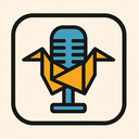 icon_hardware_microphone_origami icon preview