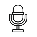 icon_hardware_microphone_outline icon preview