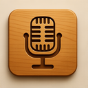 icon_hardware_microphone_wooden icon preview
