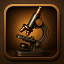 icon_hardware_microscope_steampunk icon preview