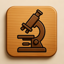 icon_hardware_microscope_wooden icon preview