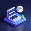 icon_hardware_moon_3d_isometric icon preview