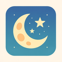 icon_hardware_moon_flat_pastel icon preview