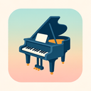 icon_hardware_piano_flat_pastel icon preview