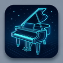icon_hardware_piano_futuristic icon preview